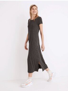 NWT Madewell $88 size XS women's Relaxed Midi Tee Dress